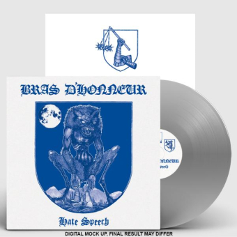 BRAS D'HONNEUR Hate Speech LP SILVER , PRE-ORDER [VINYL 12"]